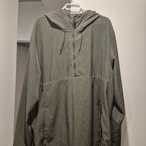Stylish Gray Women's Hooded Jacket